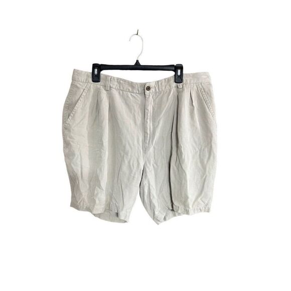 Tommy Bahama Other - Tommy Bahama 100% Silk Size 40 Shorts Tan